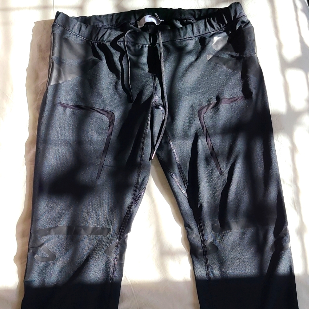 Stella McCarthy Adidas size Large leggings with details black